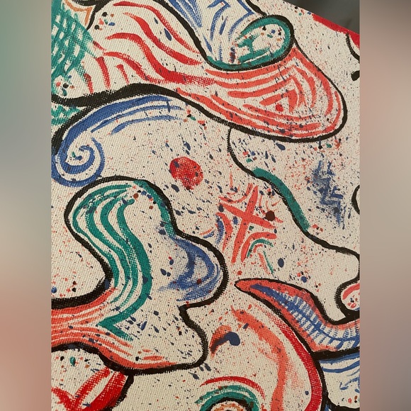 “Deep thoughts” illustration and splash painting - Picture 5 of 7